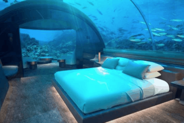 Muraka underwater bedroom | Origin Fire Consultants