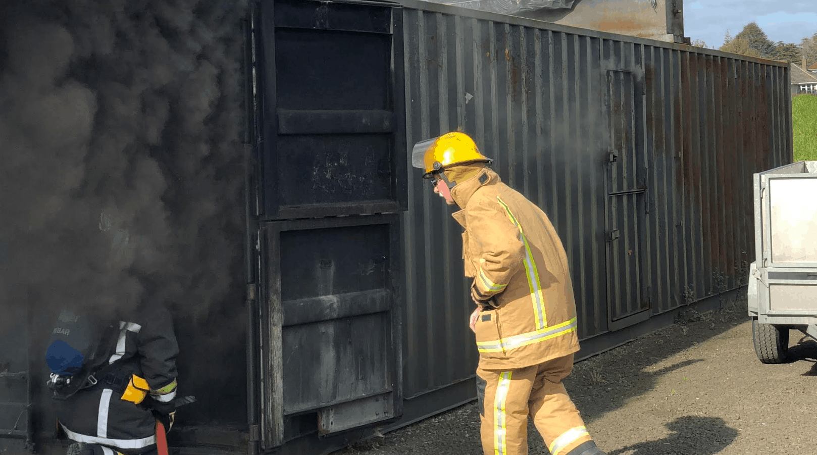 Fire and Emergency NZ Live Fire Burn 1 | Origin Fire Consultants