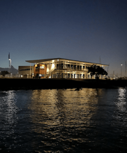 Hyundai Marine Sports Centre evening | Origin Fire