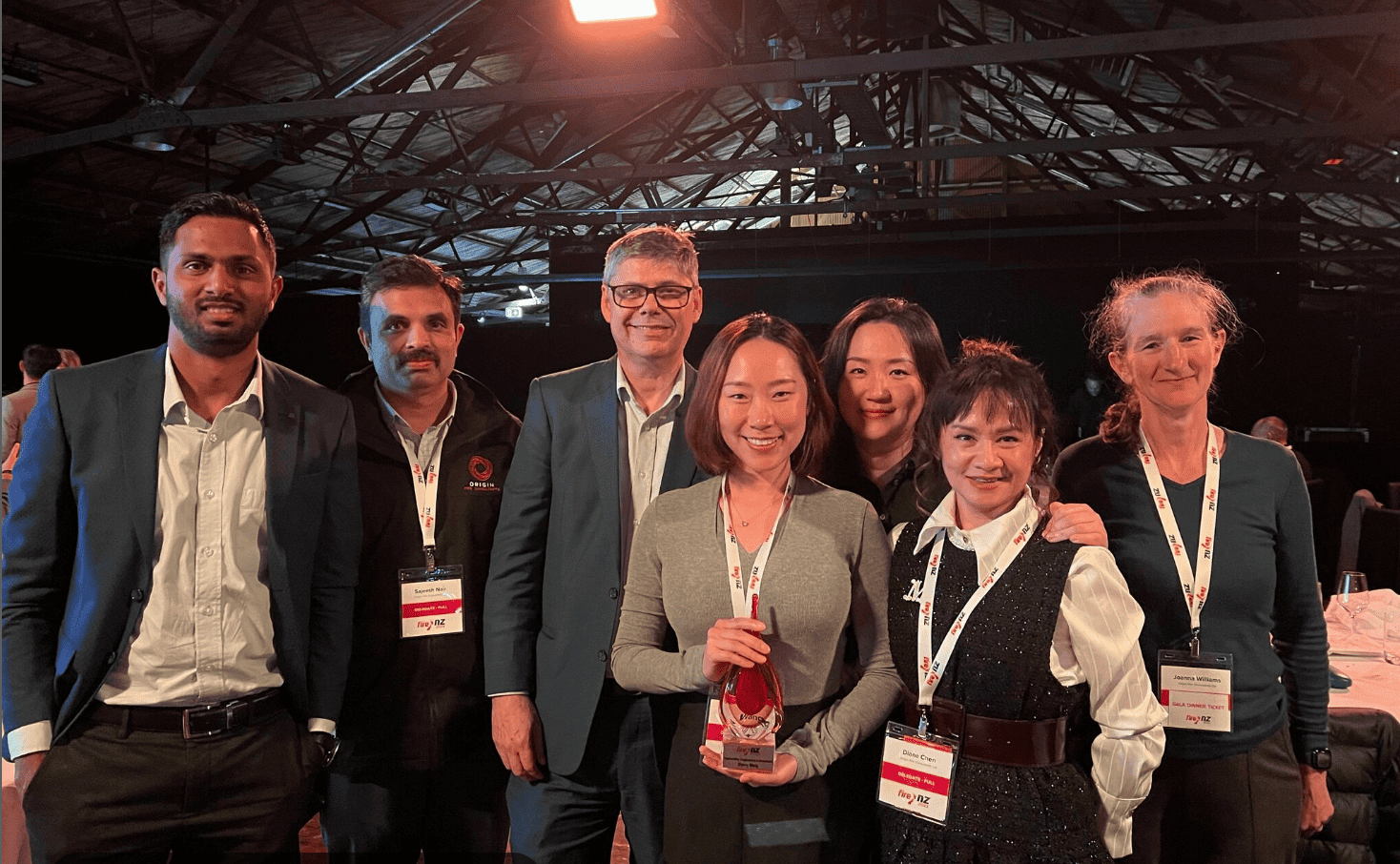Fire NZ winners | Origin Fire Consultants